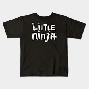 Hand Font: Little Ninja Kids T-Shirt